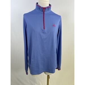 Polo Ralph Lauren Women's 1/4 Zip Top Shirt Performance Golf Wicking Medium